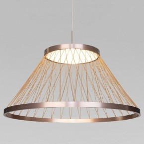 Подвесной светильник Eurosvet Cesta 40017/1 LED коричневый в Елабуге - elabuga.ok-mebel.com | фото