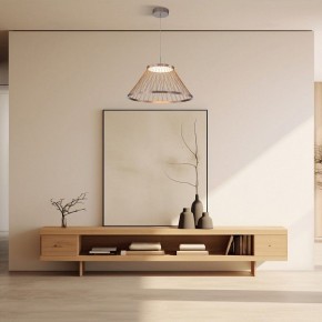 Подвесной светильник Eurosvet Cesta 40017/1 LED коричневый в Елабуге - elabuga.ok-mebel.com | фото 4