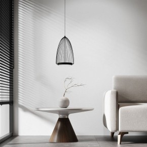 Подвесной светильник Eurosvet Comodita 40009/1 LED черный в Елабуге - elabuga.ok-mebel.com | фото 4
