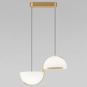 Подвесной светильник Eurosvet Emisfero 50083/2 LED золото в Елабуге - elabuga.ok-mebel.com | фото