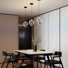 Подвесной светильник Eurosvet Frasco 50267/1 LED черный в Елабуге - elabuga.ok-mebel.com | фото 3
