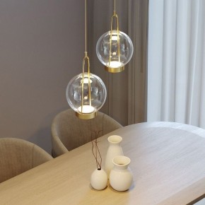 Подвесной светильник Eurosvet Frasco 50267/1 LED латунь в Елабуге - elabuga.ok-mebel.com | фото 4
