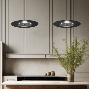 Подвесной светильник Eurosvet Kontur 40030/1 LED черный в Елабуге - elabuga.ok-mebel.com | фото 3