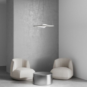 Подвесной светильник Eurosvet Occhio 40026/1 LED серый в Елабуге - elabuga.ok-mebel.com | фото 4