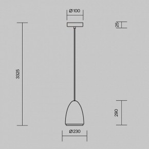 Подвесной светильник Maytoni Pilastro MOD430PL-01CM в Елабуге - elabuga.ok-mebel.com | фото 5