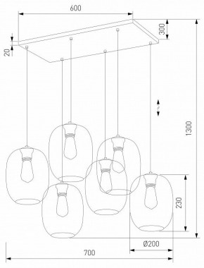 Подвесной светильник TK Lighting Elio 5974 Elio в Елабуге - elabuga.ok-mebel.com | фото 3