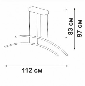 Подвесной светильник Vitaluce V2709 V2709-8/2S в Елабуге - elabuga.ok-mebel.com | фото 3