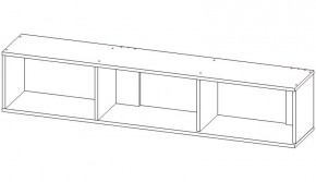 ЛУКСОР-4 Полка навесная (ЦРК.ЛКС.04 полка навесная) в Елабуге - elabuga.ok-mebel.com | фото 2