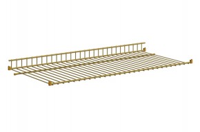 Полка сотовая L695 (золото) в Елабуге - elabuga.ok-mebel.com | фото