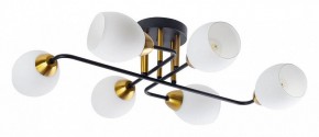 Потолочная люстра Arte Lamp Andrea A8141PL-6BK в Елабуге - elabuga.ok-mebel.com | фото