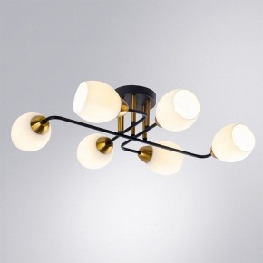 Потолочная люстра Arte Lamp Andrea A8141PL-6BK в Елабуге - elabuga.ok-mebel.com | фото 2