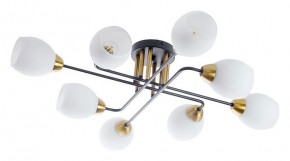 Потолочная люстра Arte Lamp Andrea A8141PL-8BK в Елабуге - elabuga.ok-mebel.com | фото
