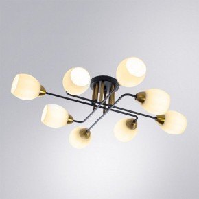 Потолочная люстра Arte Lamp Andrea A8141PL-8BK в Елабуге - elabuga.ok-mebel.com | фото 2