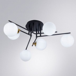 Потолочная люстра Arte Lamp Gemini A2243PL-6BK в Елабуге - elabuga.ok-mebel.com | фото 2
