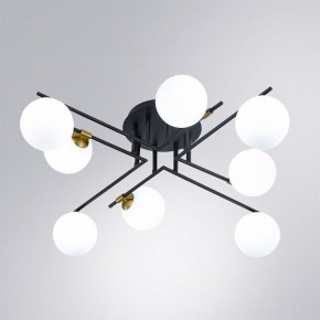 Потолочная люстра Arte Lamp Gemini A2243PL-8BK в Елабуге - elabuga.ok-mebel.com | фото 2