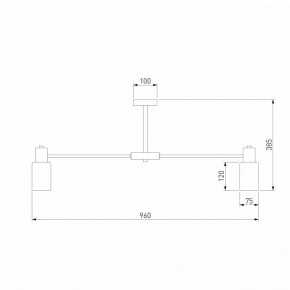 Потолочная люстра Eurosvet Vegga 70160/12 хром Smart в Елабуге - elabuga.ok-mebel.com | фото 4