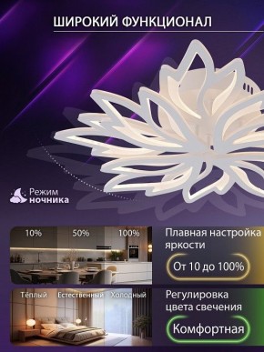 Потолочная люстра Natali Kovaltseva RIF LED LAMPS 81118/6C в Елабуге - elabuga.ok-mebel.com | фото 6