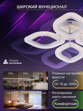 Потолочная люстра Natali Kovaltseva SM LED LAMPS 81455 в Елабуге - elabuga.ok-mebel.com | фото 6