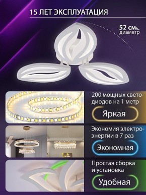 Потолочная люстра Natali Kovaltseva SM LED LAMPS 81456 в Елабуге - elabuga.ok-mebel.com | фото 5