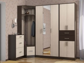 Прихожая ДИАНА-4 сек №10 (Венге/Дуб молочный) в Елабуге - elabuga.ok-mebel.com | фото 3