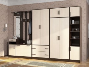 Прихожая ДИАНА-4 сек №3 (Венге/Дуб молочный) в Елабуге - elabuga.ok-mebel.com | фото 3
