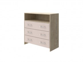 PROxSON Комод Varna (ЛДСП Бунратти+ткань Бунратти/Ultra Суфле) 90x40 в Елабуге - elabuga.ok-mebel.com | фото