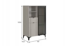 РИЧ Комод 2 со стеклом в Елабуге - elabuga.ok-mebel.com | фото 2