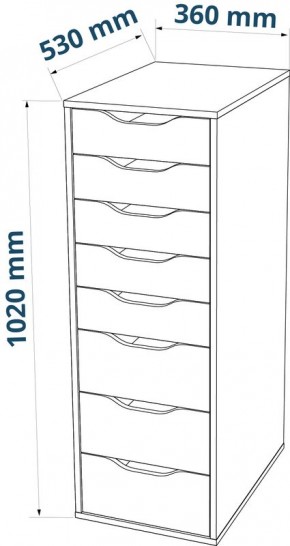 S01439 Ингар Д 132 стол письменный 132x58x76, белый в Елабуге - elabuga.ok-mebel.com | фото