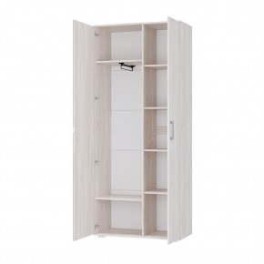 Шкаф 2-х створчатый Флоренция (ясень белый) в Елабуге - elabuga.ok-mebel.com | фото 2