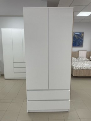 Шкаф 2-ств. с 2 ящиками "Бьянко" в Елабуге - elabuga.ok-mebel.com | фото 3