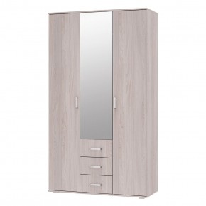 Шкаф 3-х створчатый Белла (Ясень белый) в Елабуге - elabuga.ok-mebel.com | фото 3