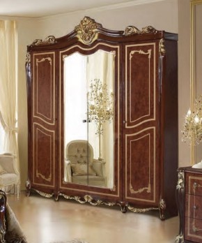 Шкаф 4-х дверный с зеркалами (19.144) Джоконда в Елабуге - elabuga.ok-mebel.com | фото