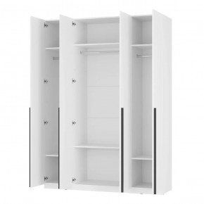 Шкаф 4-х створчатый Айрон ШК-13 (белый) в Елабуге - elabuga.ok-mebel.com | фото 2