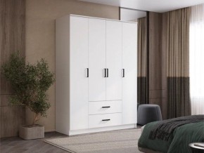Шкаф 4-х створчатый Титан (белый) в Елабуге - elabuga.ok-mebel.com | фото 5