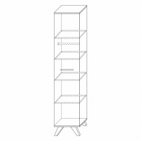 Шкаф 400 Вега Скандинавия в Елабуге - elabuga.ok-mebel.com | фото 6