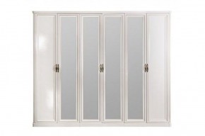 Шкаф 6-ти ств (2+2+2) с зеркалами Натали (комплект) в Елабуге - elabuga.ok-mebel.com | фото 2