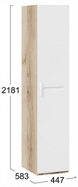 Шкаф для белья Фьюжн ТД-260.07.01 в Елабуге - elabuga.ok-mebel.com | фото 4