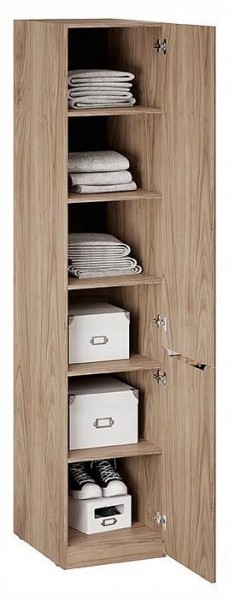 Шкаф для белья Глосс СМ-319.07.001 в Елабуге - elabuga.ok-mebel.com | фото 2