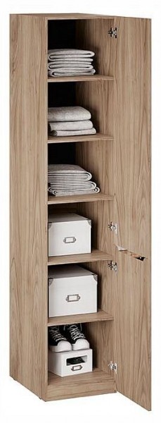 Шкаф для белья Глосс СМ-319.07.002 в Елабуге - elabuga.ok-mebel.com | фото 2
