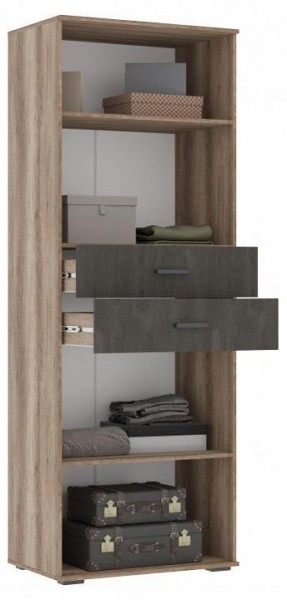 Шкаф для белья Паркинс в Елабуге - elabuga.ok-mebel.com | фото 2