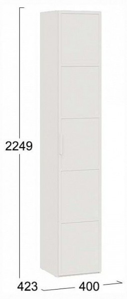 Шкаф для белья Стелла Исп.2 в Елабуге - elabuga.ok-mebel.com | фото 4