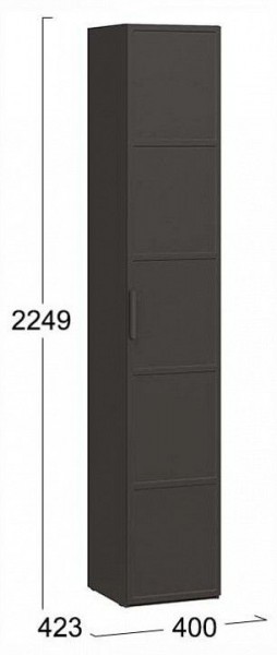 Шкаф для белья Стелла Исп.2 в Елабуге - elabuga.ok-mebel.com | фото 4