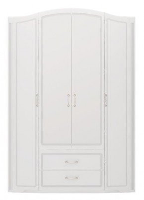 Шкаф для одежды 4-х дв.с ящиками Виктория 2 с зеркалами в Елабуге - elabuga.ok-mebel.com | фото 1