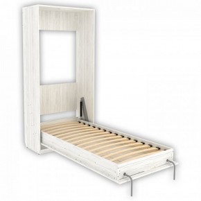 Шкаф-кровать подъемная 900 (вертикальная) арт. К02 Арктика в Елабуге - elabuga.ok-mebel.com | фото