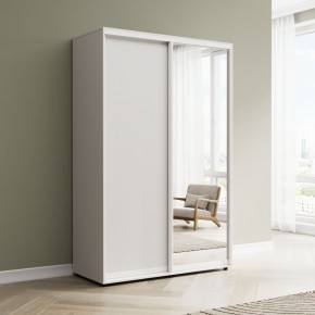 Шкаф-купе Акцент-Сим ДЗ 1400-600 (Белый шагрень) в Елабуге - elabuga.ok-mebel.com | фото