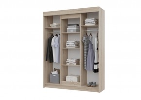 Шкаф-купе VICTOR (Сонома-Белый) в Елабуге - elabuga.ok-mebel.com | фото 2