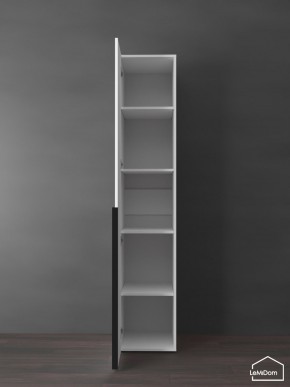 Шкаф Linnea MHR-1-2 2050х400х510 (Белый-М 11.1.1) в Елабуге - elabuga.ok-mebel.com | фото 4