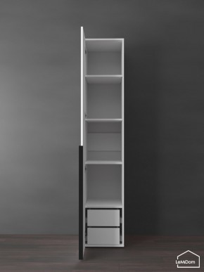 Шкаф Linnea MHR-1-4 2050х400х510 (Белый-М 11.1.1) в Елабуге - elabuga.ok-mebel.com | фото 7