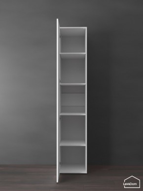 Шкаф Linnea MHR-1PO-2 2050х400х510 (Белый-М 11.1.2) в Елабуге - elabuga.ok-mebel.com | фото 4