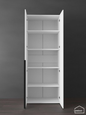 Шкаф Linnea MHR-2-2 2050х800х510 (Белый-М 11.1.1) в Елабуге - elabuga.ok-mebel.com | фото 4